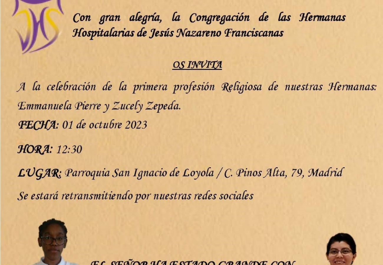 Profesión religiosa