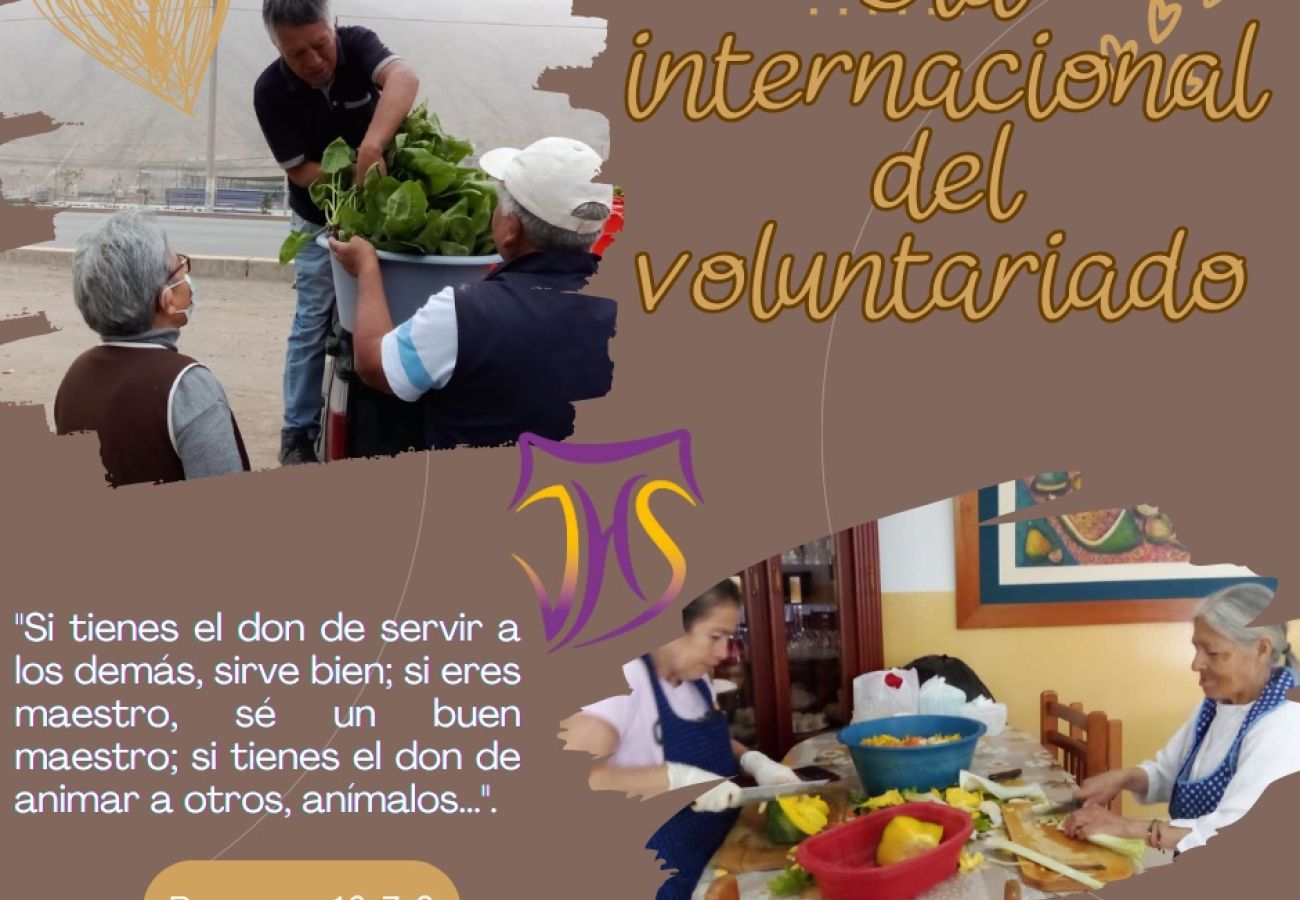 El Evangelio según Nuestras Voluntarias... Cuando el Amor Tapa Agujeros
