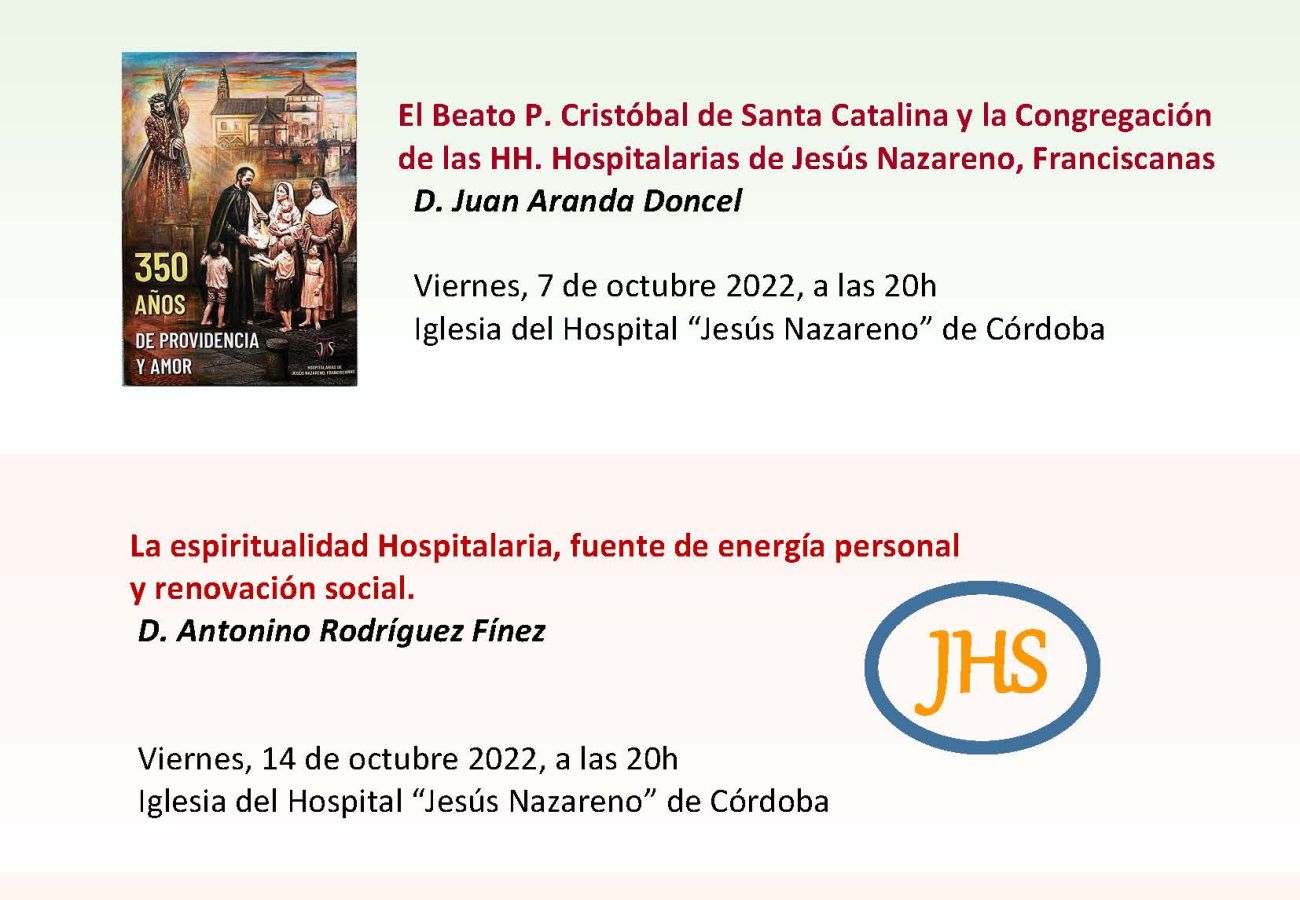 Ciclo de Conferencias "350 años de Providencia y amor"